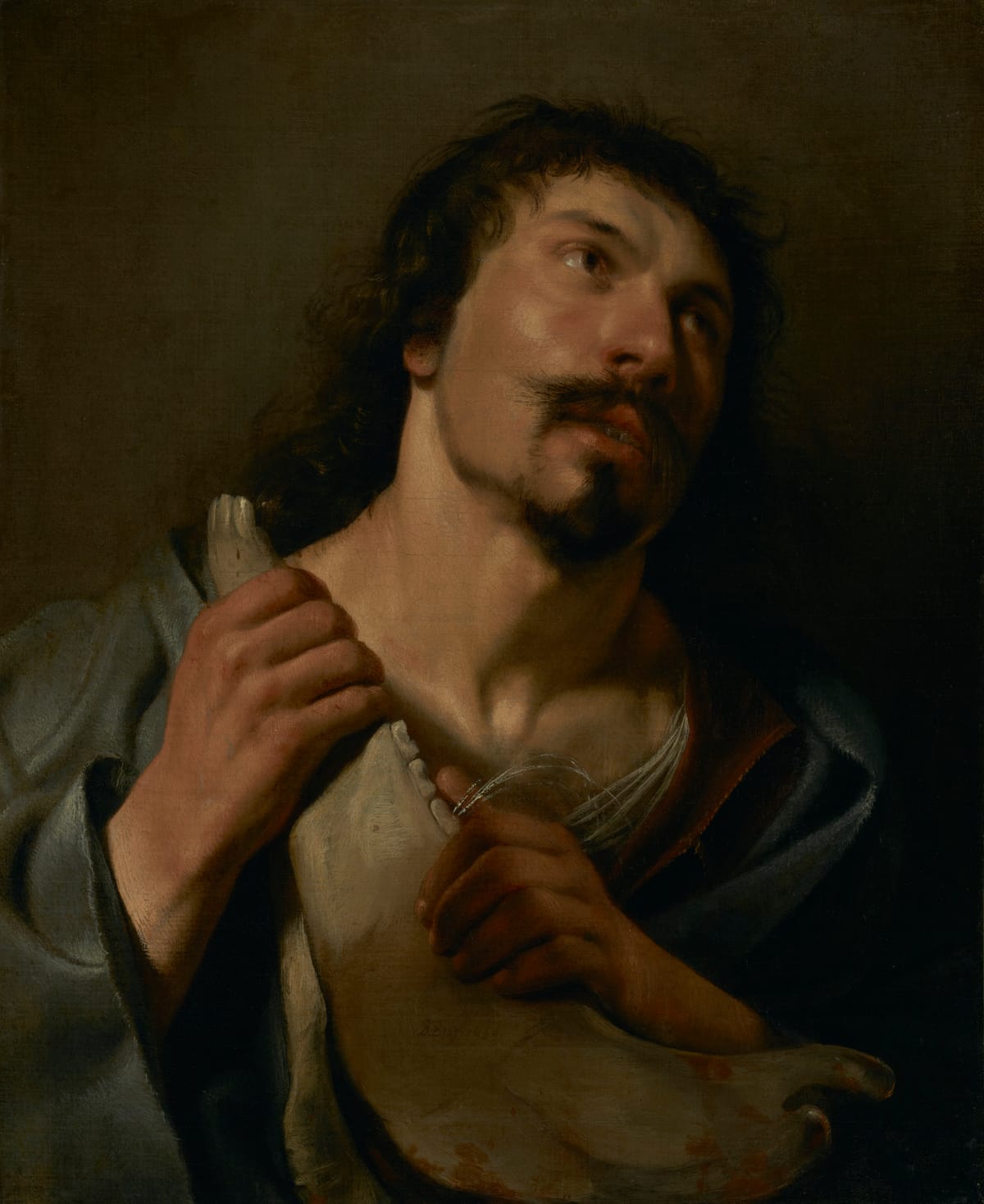Samson with Jawbone by Salomon de Bray (1636) - Public Domain Bible Painting