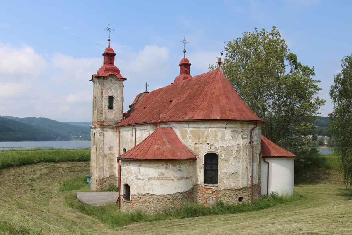 Church of Kelca - Catholic Stock Photo