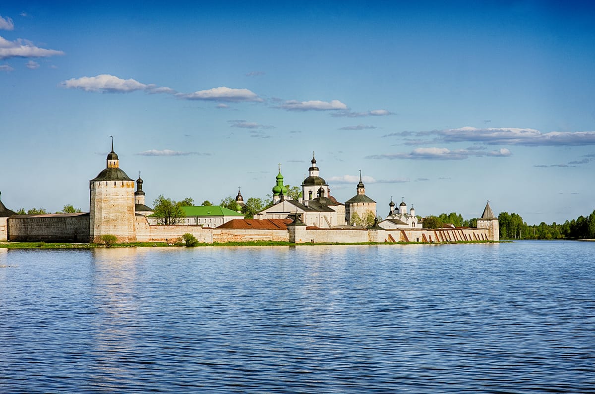 Kirillo-Belozersky Monastery, Russia - Catholic Stock Photo