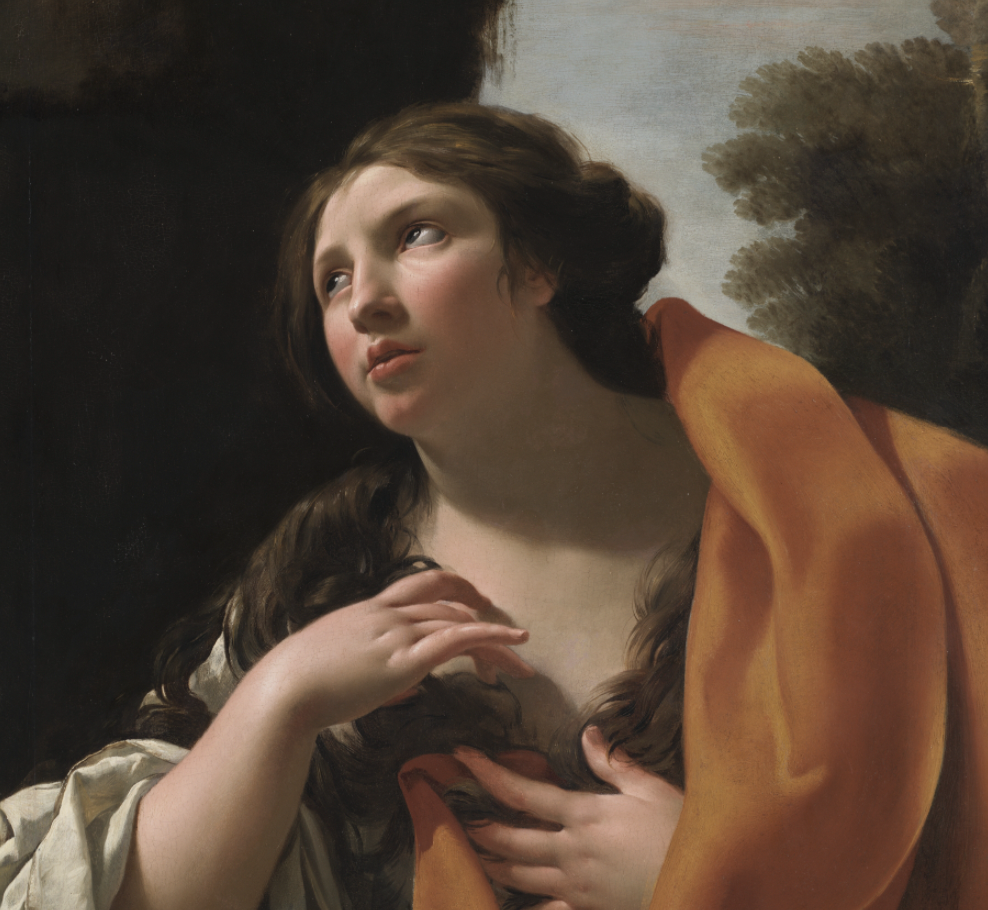 Saint Mary Magdalen (c. 1630) by Simon Vouet - Public Domain Catholic Painting