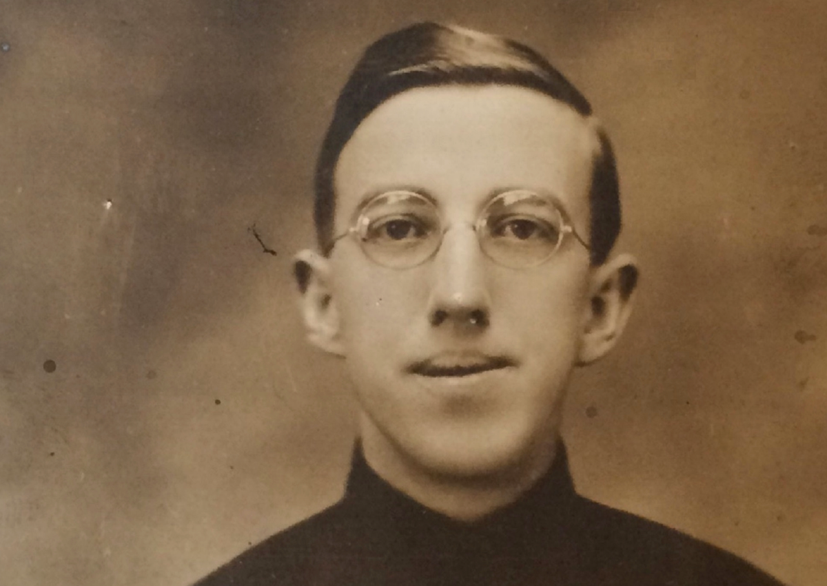 Passionist Priest, 1910 - Vintage Catholic Stock Photo