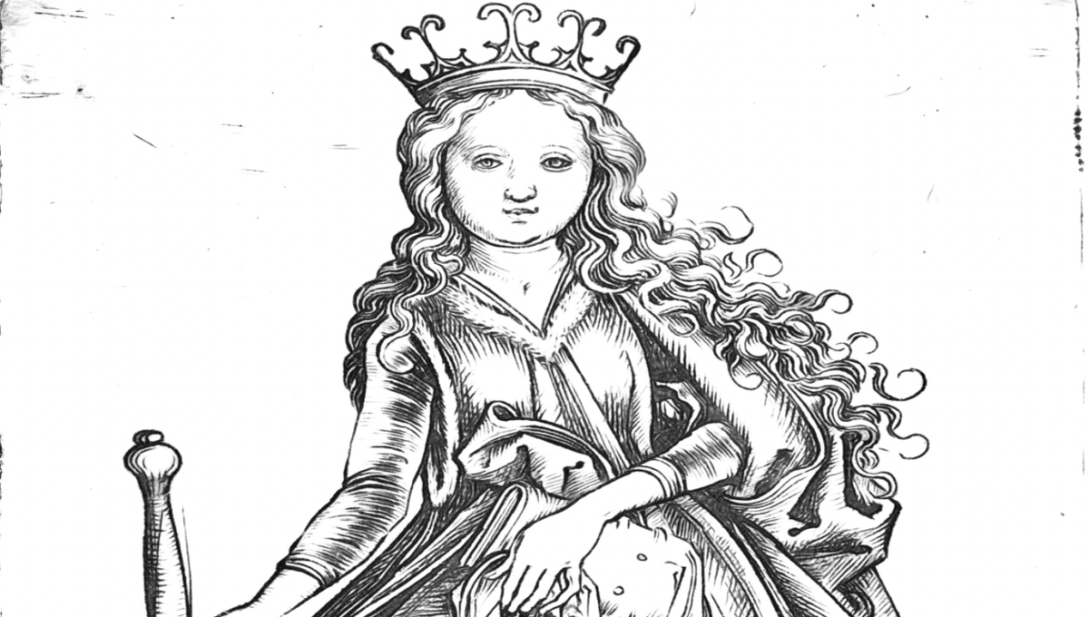 Saint Catherine of Alexandria - Catholic Coloring Page