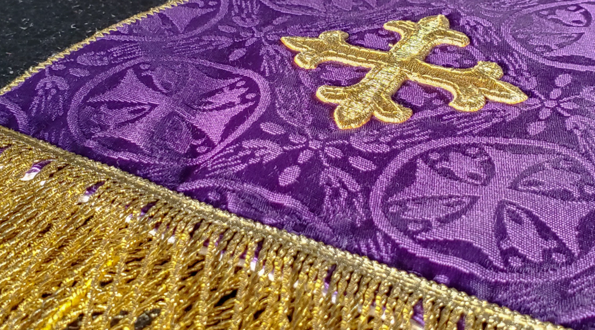 Stole (Priest Vestments) - Catholic Stock Photo