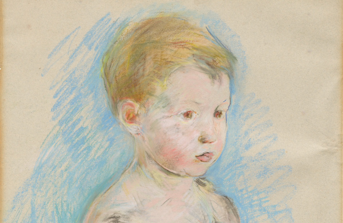Le Petit Saint-Jean (1890) by Berthe Morisot - Public Domain Catholic Painting