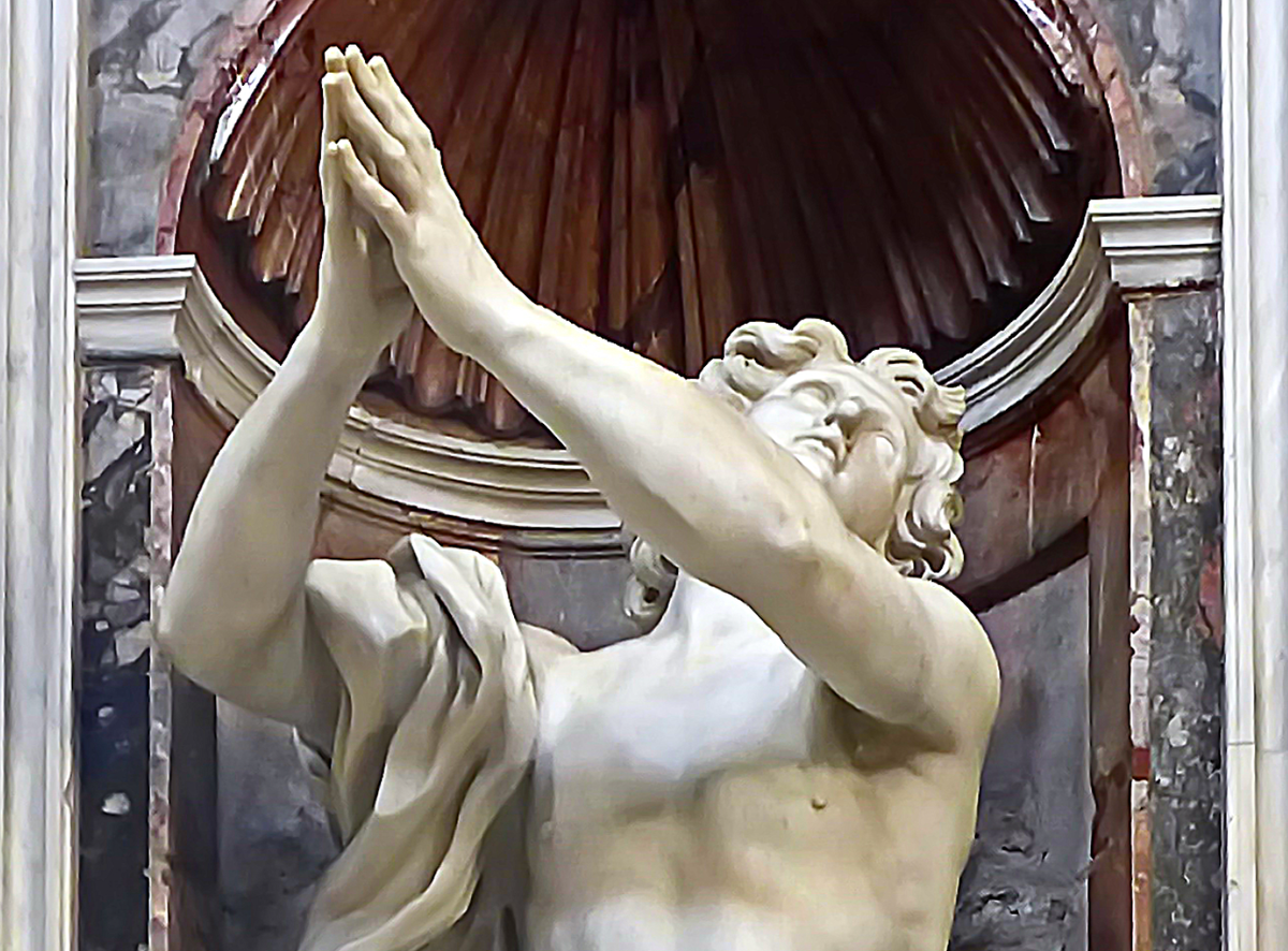 Daniel and the Lion (1655–1656) by Bernini - Catholic Stock Photo