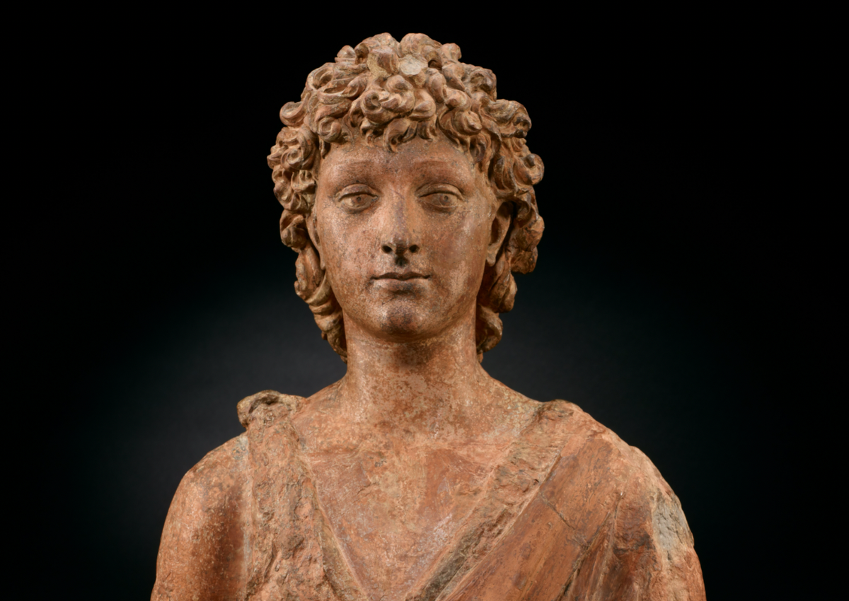 Saint John the Baptist Statue (1505) by Benedetto da Rovezzano - Catholic Stock Photo
