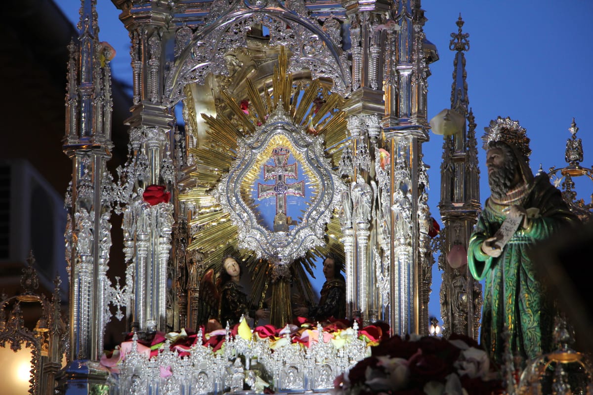 The Cross of Caravaca (Spain) - Catholic Stock Photo