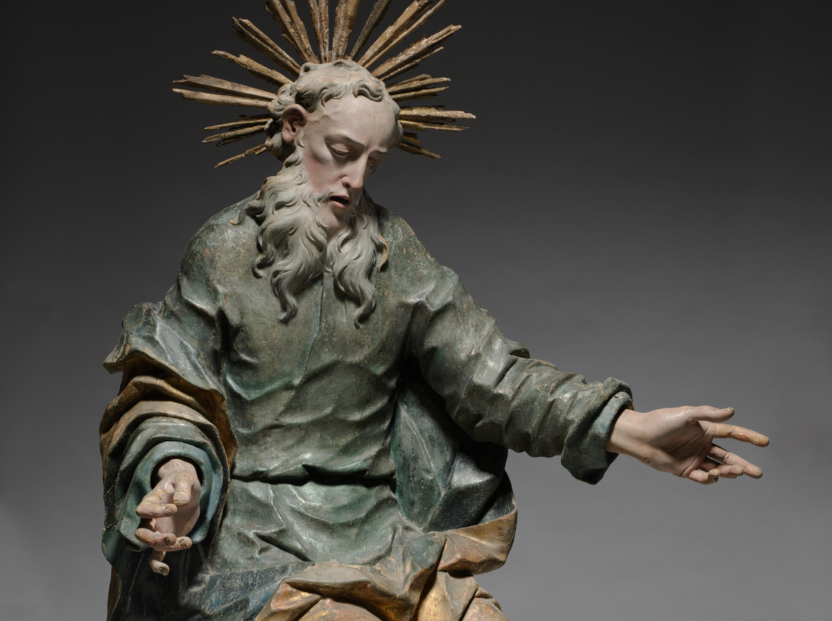 God the Father Statue (1760) by Johann Peter Schwanthaler - Catholic Stock Photo