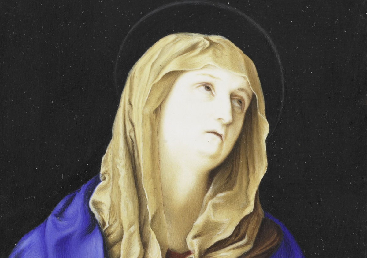 Madonna (1674) by Willem Paulet - Public Domain Catholic Painting