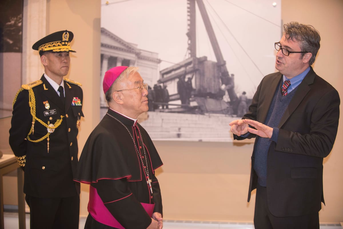 Catholic Archbishop of South Korea (2015) - Catholic Stock Photo