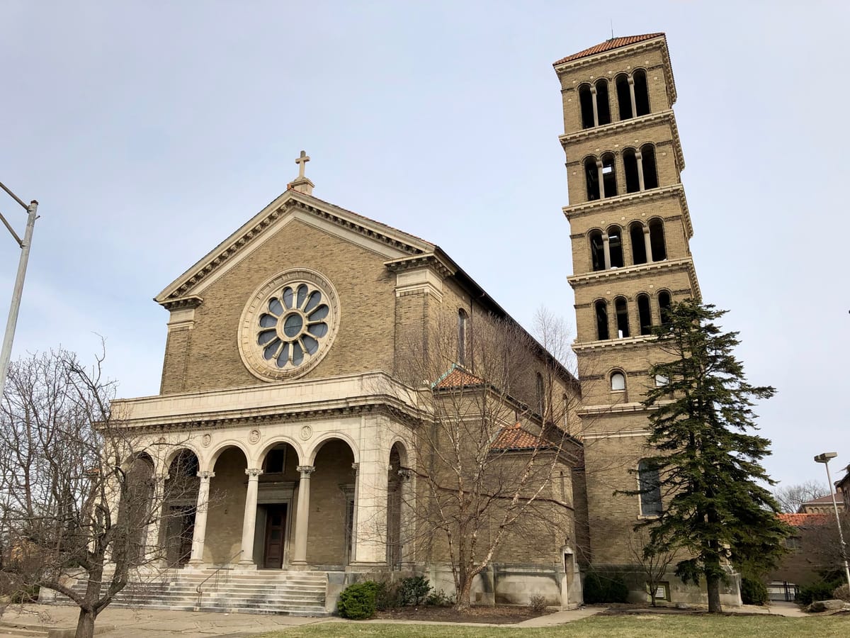 Old St. Mark's Catholic Church (Cincinnati, Ohio) - Catholic Stock Photo