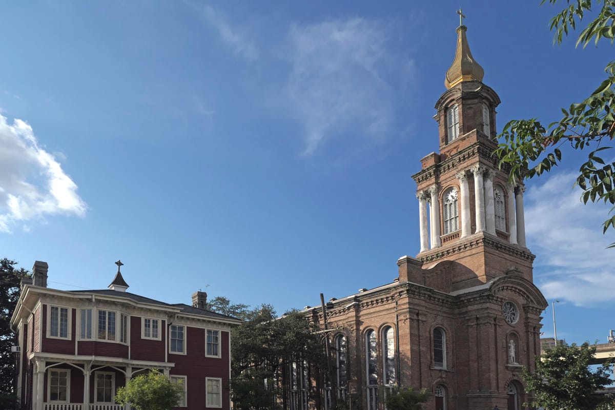 St. John The Baptist, New Orleans - Catholic Stock Photo