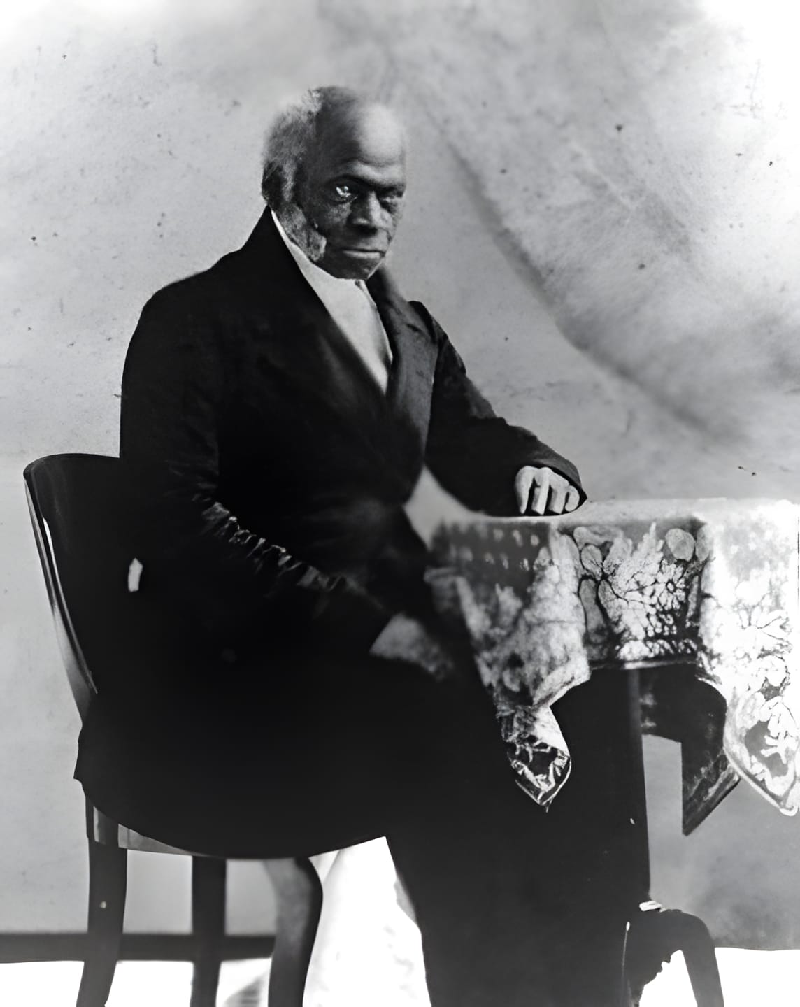 Venerable Pierre Toussaint - Vintage Catholic Stock Photo
