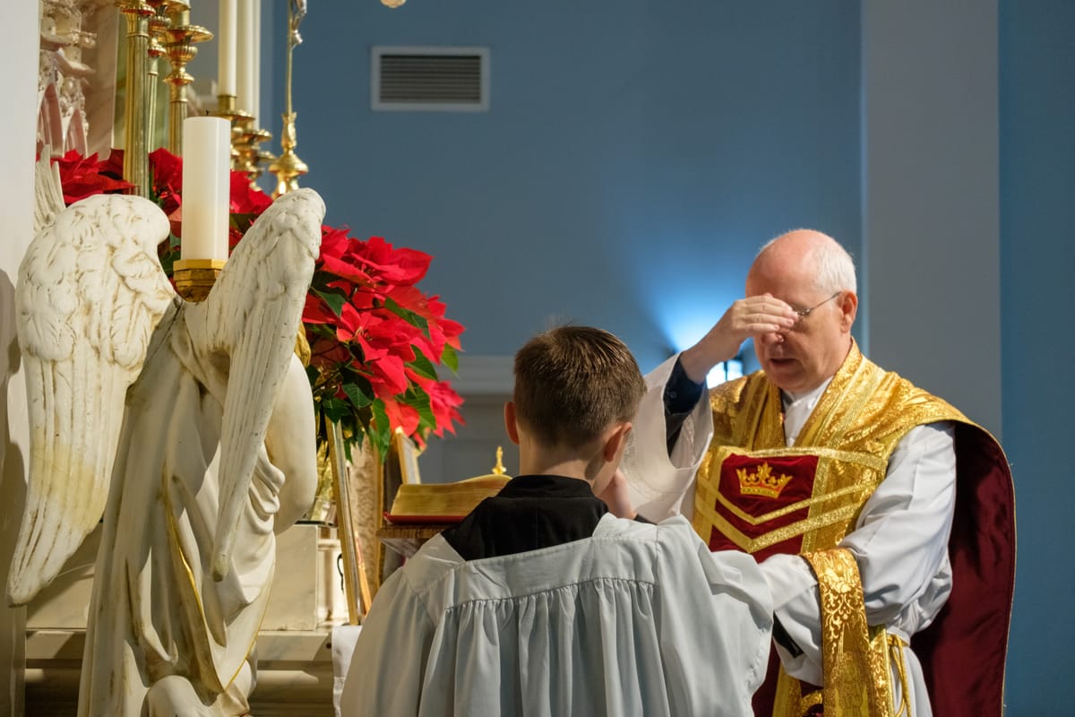 Solemnity of Mary, Mother of God, Latin Mass (2023) - Catholic Stock Photo