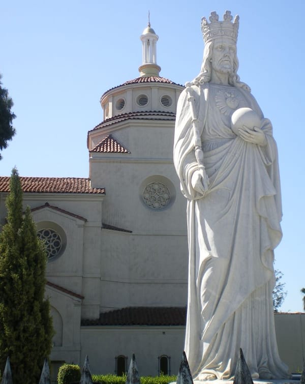 Jesus Statue Stock Photo
