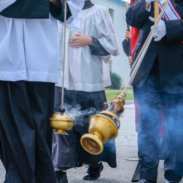 Catholic Procession Stock Photos
