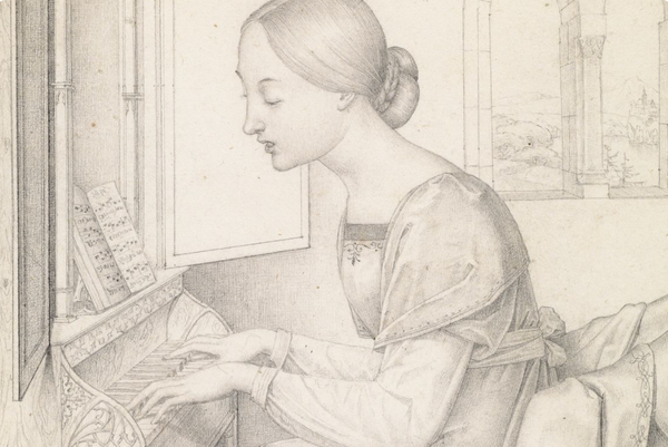 Female Saints Drawings