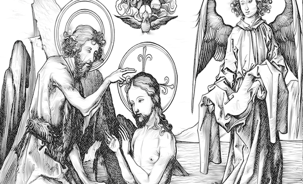Luminous Mysteries Coloring Pages