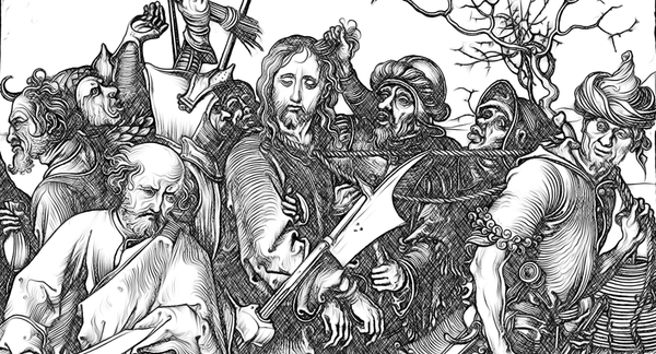Sorrowful Mysteries Coloring Pages